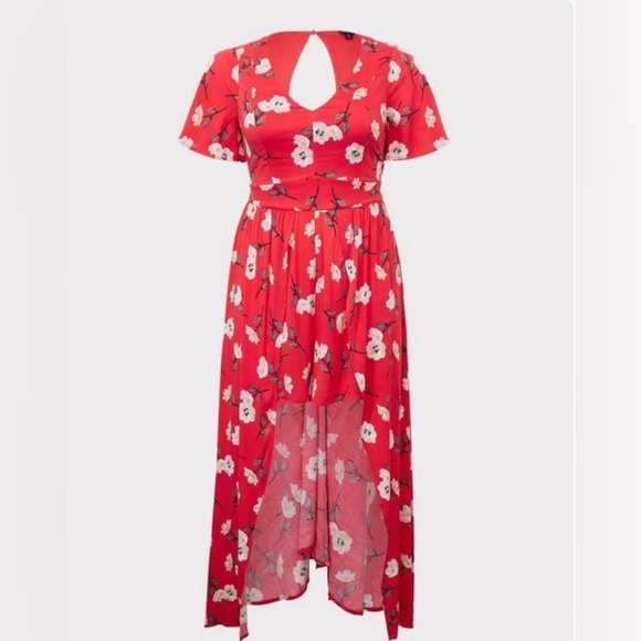 torrid Pants - Torrid Maxi Challis Walk-Through Dress